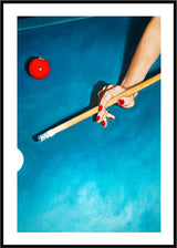 The Pool Table Poster