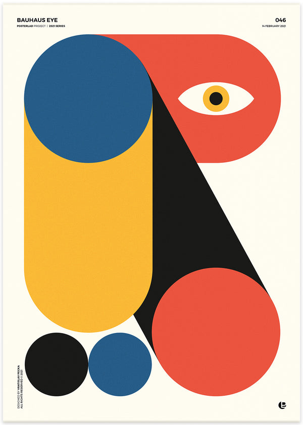 Bauhaus Eye Poster