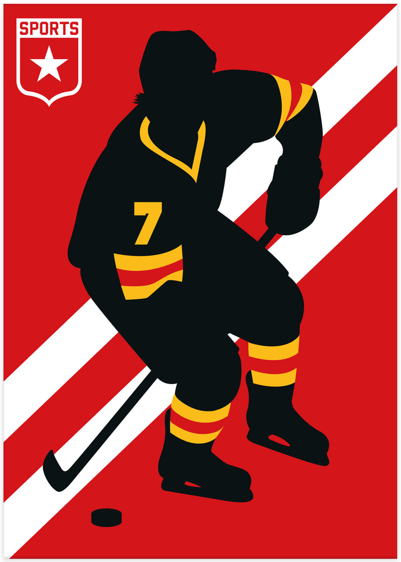 Eishockey-Poster