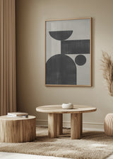abstract poster room wood poster space