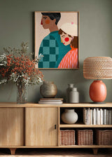 Sei mein Valentinsplakat