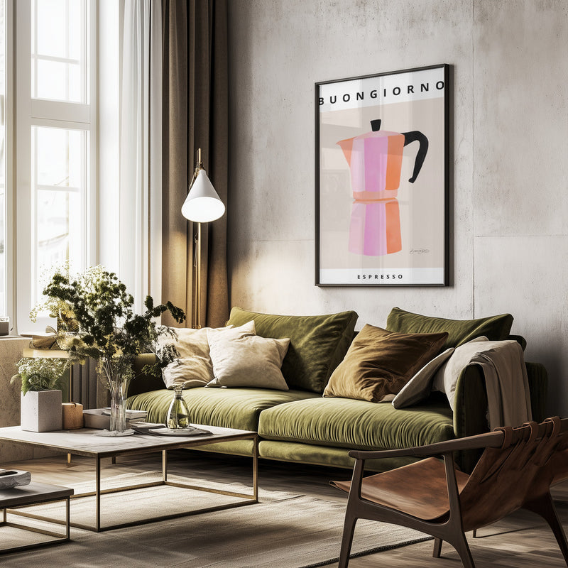 Buongiorno Espresso Poster