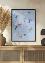 Snowy Angels Delight Poster