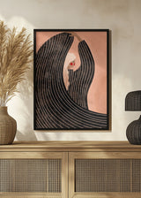 The Woman With the Black Dress Poster