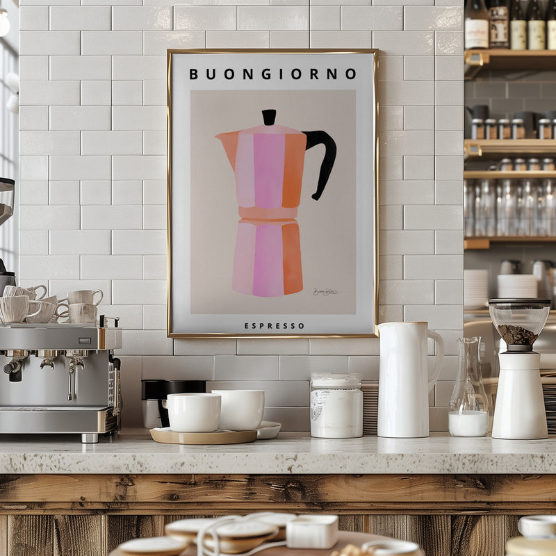 Buongiorno Espresso Poster