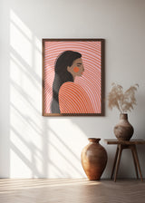 The Woman With the Lines Poster