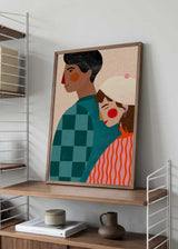 Sei mein Valentinsplakat