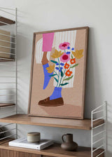 Blooming Socks Poster