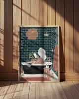 Bathroom Babe Poster