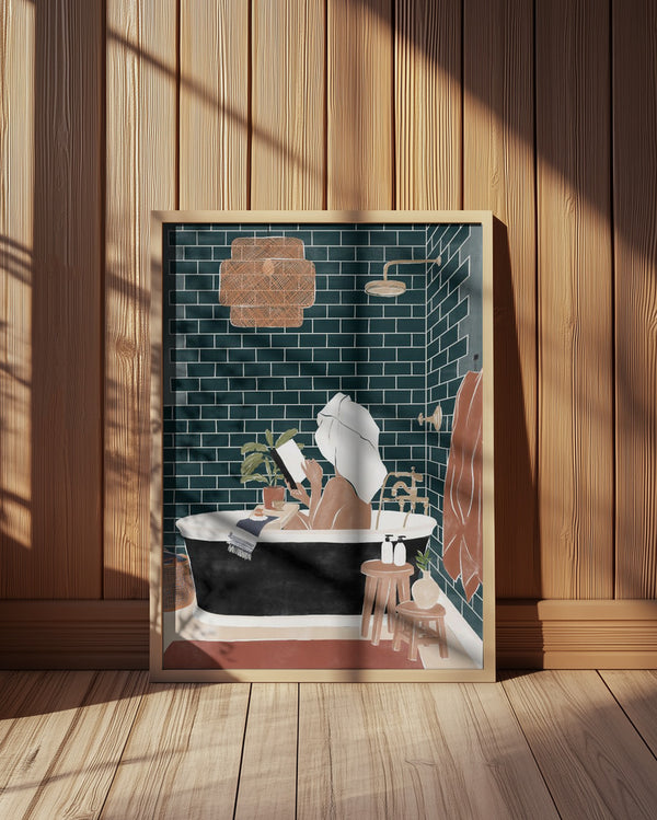 Bathroom Babe Poster