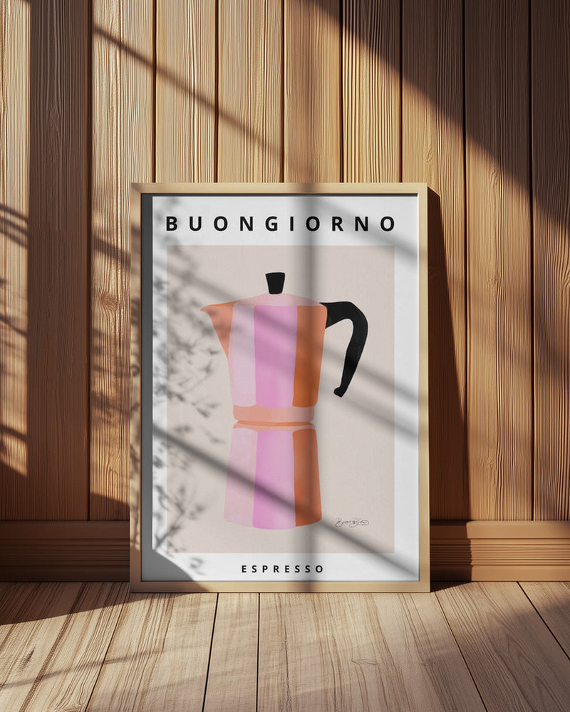 Buongiorno Espresso Poster