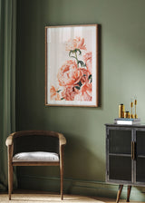 Pink Peonies Poster