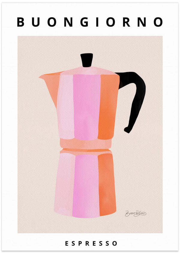 Buongiorno Espresso Poster