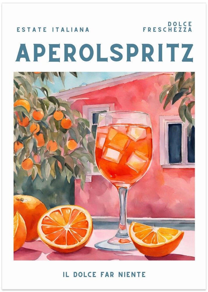 Aperol Spritz Italia Poster