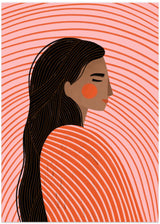 The Woman With the Lines Poster