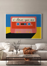 Ich liebe dich, Mixtape Poster