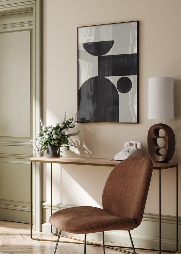 Shape Study No.2 Poster