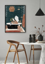 Bathroom Babe Poster