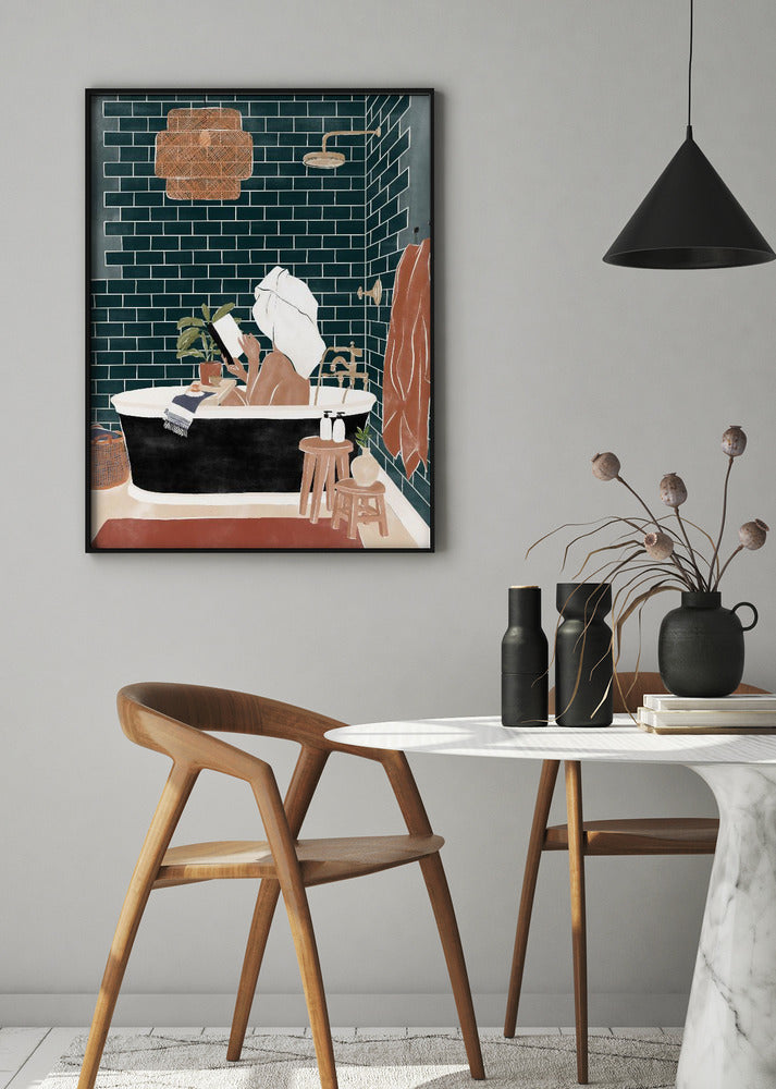 Bathroom Babe Poster