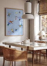 Snowy Angels Delight Poster