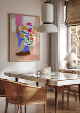 Blooming Socks Poster