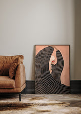 The Woman With the Black Dress Poster