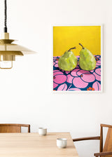 Pretty Pair of Pears Poster