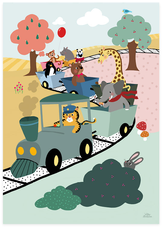 Adventure Train Poster