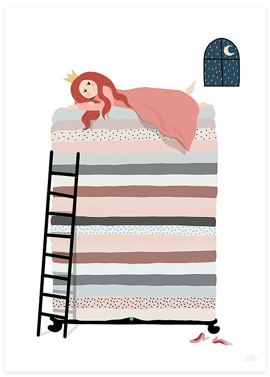 The Princess and the Pea Poster