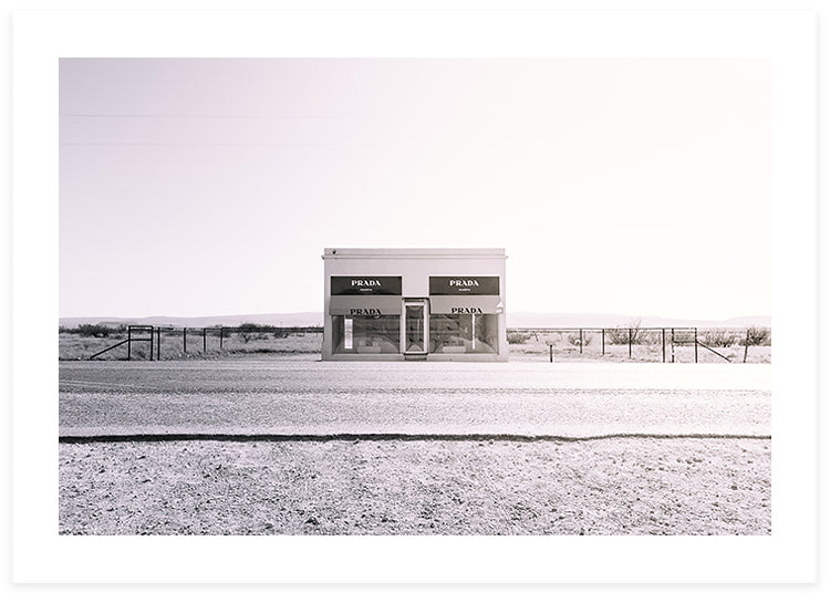 Prada Marfa Poster