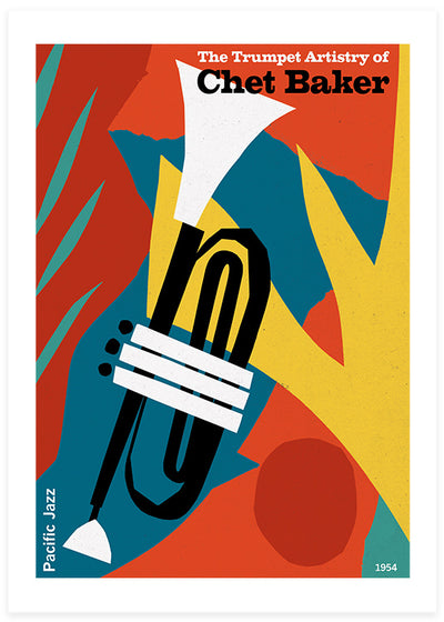 Chet Baker Jazz Poster | Poster Space